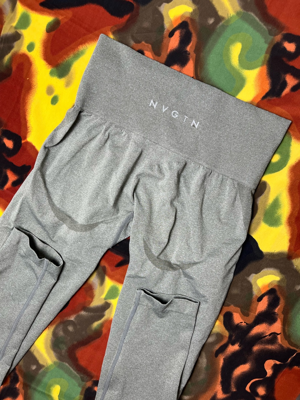 NVTGN GREEN WOMENS LEGGINGS SIZE SMALL